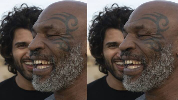 legend mike tyson joins liger sets hero vijay devarakonda feeling great legend mike tyson joins liger sets hero vijay devarakonda feeling great