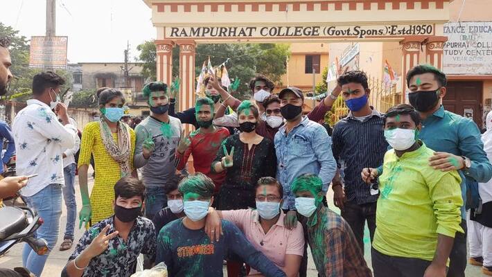 Students are happy for reopening colleges after 20 months bmm Students are happy for reopening colleges after 20 months bmm
