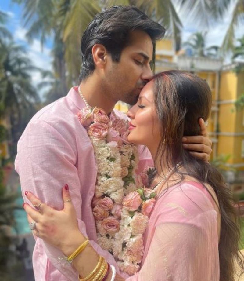 Hindi actor Kunal Verma and Puja Banerjee share goa wedding pictures vcs