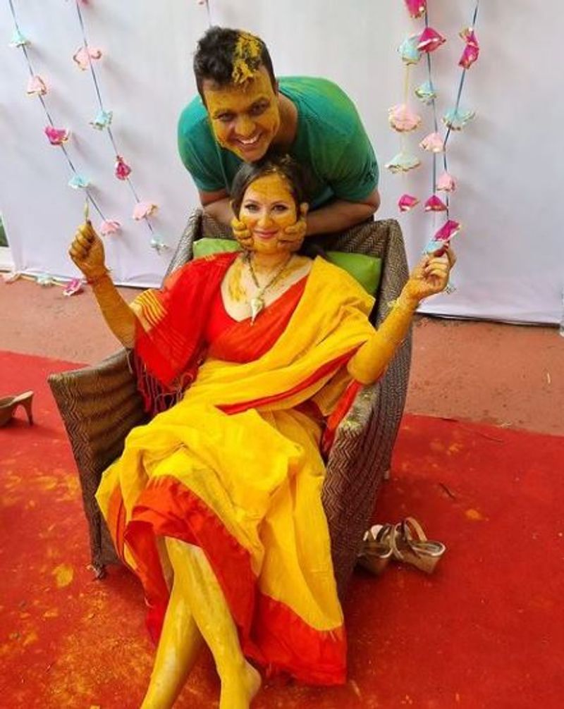 Hindi actor Kunal Verma and Puja Banerjee share goa wedding pictures vcs