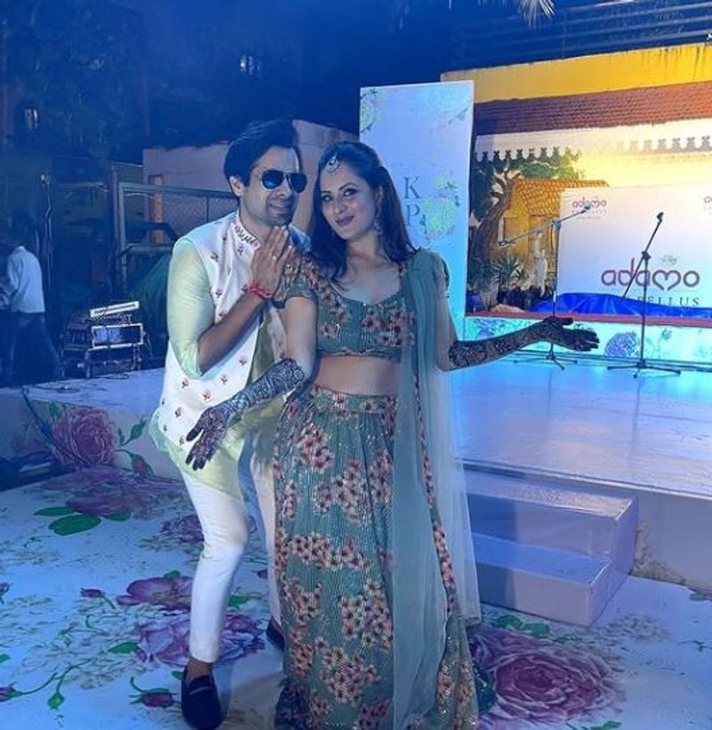 Hindi actor Kunal Verma and Puja Banerjee share goa wedding pictures vcs