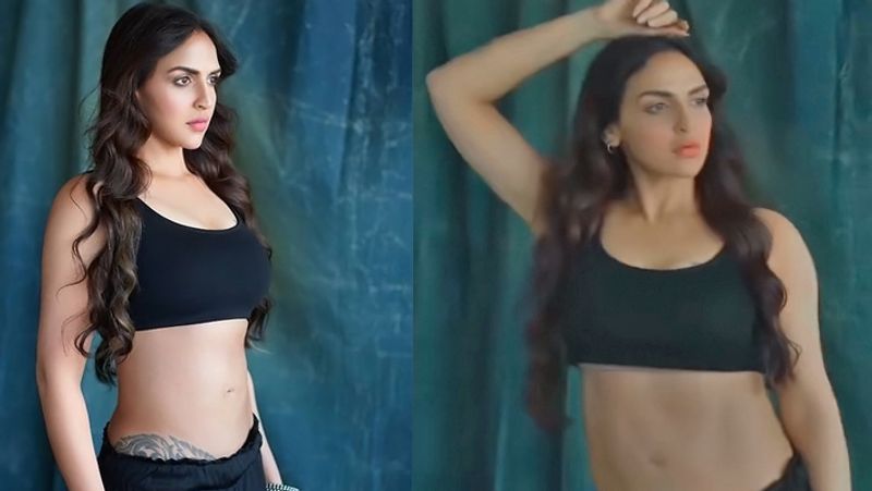 Hema Malini Daughter Esha Deol Flaunts Tattoo and show her figure kpg