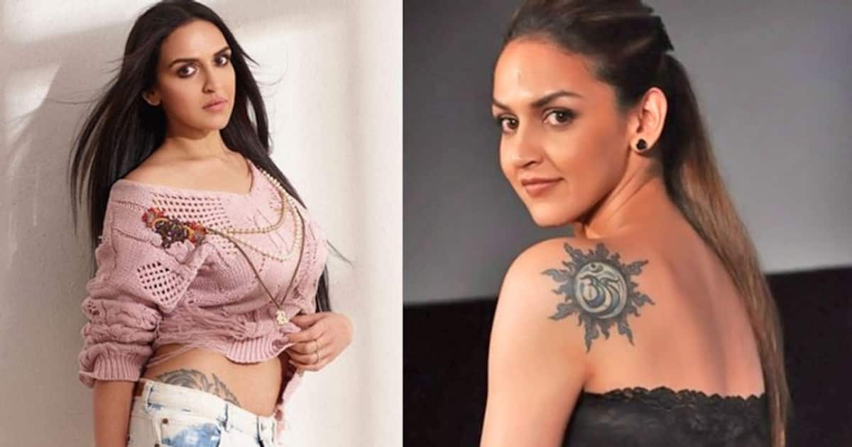 Esha Deol reveals secret waist tattoo in latest post