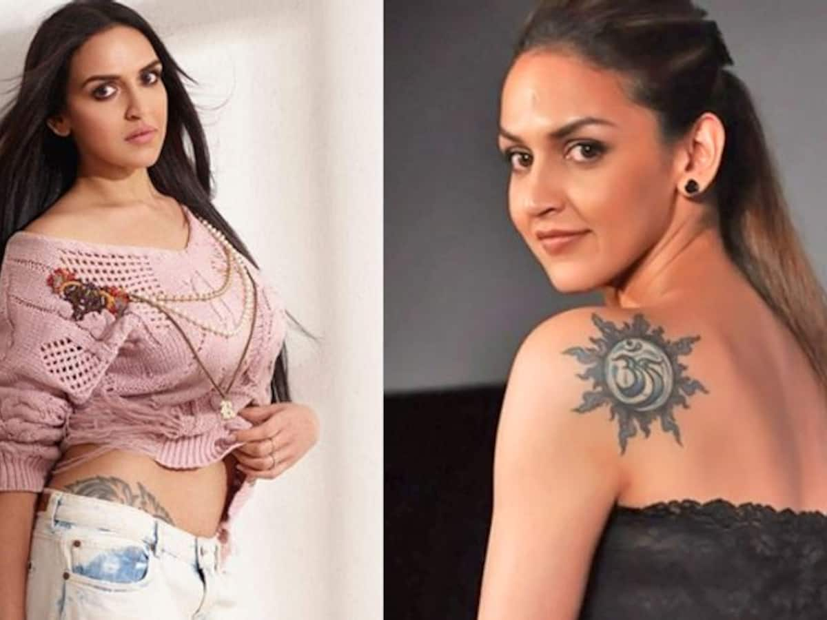 Shiva Devotee: Actress esha deol believes in mahadev and she made tattoo on  her body | Pics: બૉલીવુડની આ હૉટ એક્ટ્રેસને હિન્દુ હોવાનો છે ગર્વ, પોતાના  શરીર પર ચિતરાવ્યા છે ભગવાન 'શિવ'