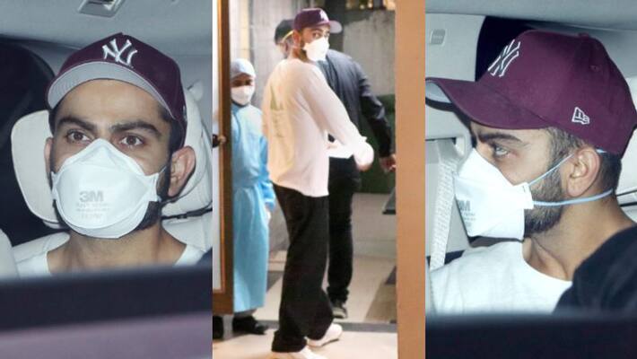 Virat Kohli visits Pradhan Clinic in Mumbai before New Zealand Series spb Virat Kohli visits Pradhan Clinic in Mumbai before New Zealand Series spb