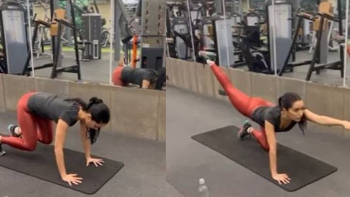 shraddha kapoor shares workout video shraddha kapoor shares workout video