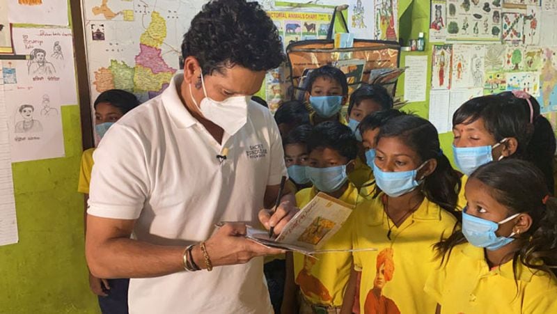 Dewas sehor bhopal Sachin Tendulkar takes responsibility of educating tribal children in MP village UDT