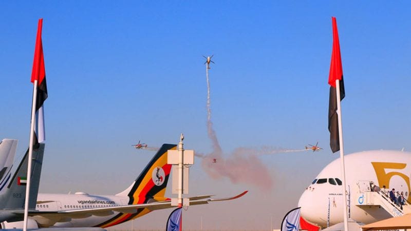 Dubai Airshow, Incredible performance of Tejas and Surya Kiran aircraft of Indian Air Force KPA