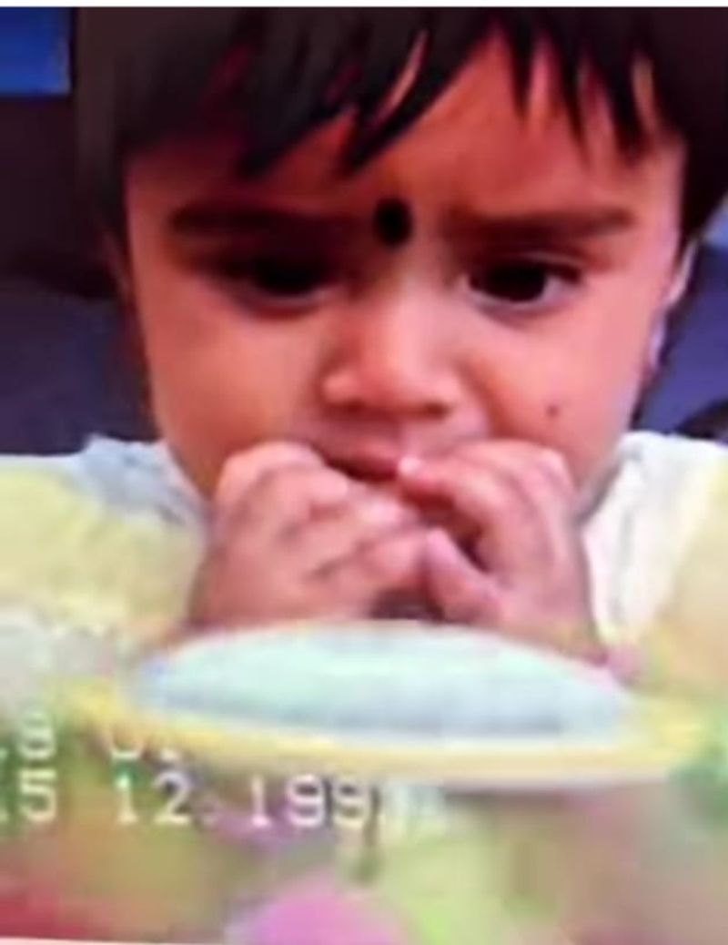 this cute baby now a star anchor have you recognised