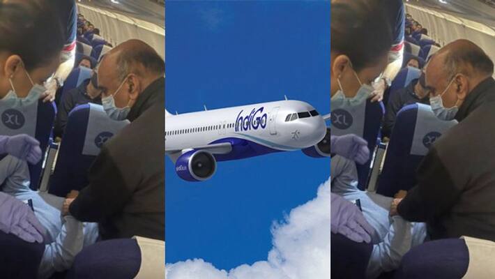 PM Modi praise Union minister Bhagwat Karad for administering medical aid inside Indigo flight PM Modi praise Union minister Bhagwat Karad for administering medical aid inside Indigo flight