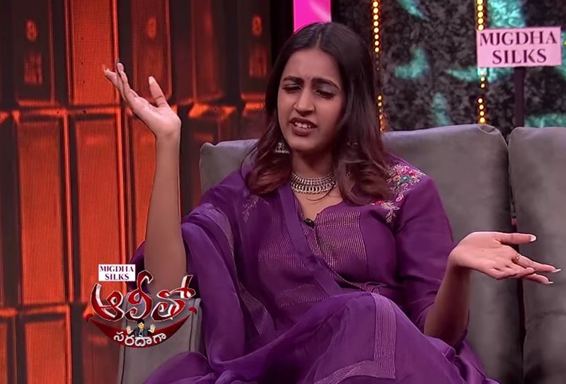 mega daughter niharika participates in a talk show made interesting comments
