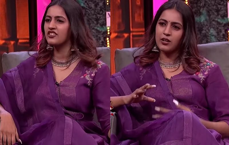 mega daughter niharika participates in a talk show made interesting comments