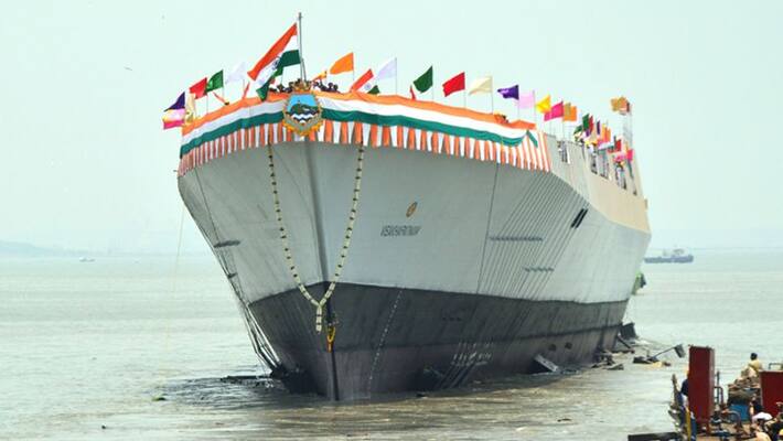 Indian Navy INS Visakhapatnam Guided Missile Destroyer Indian Navy INS Visakhapatnam Guided Missile Destroyer