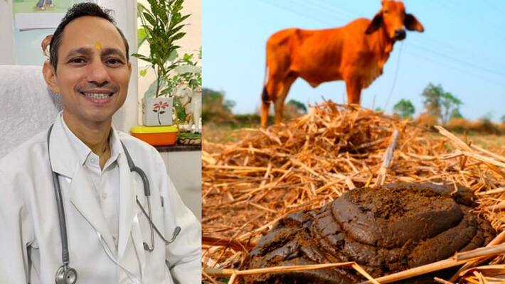 haryana doctor consumes cow dung in a viral video haryana doctor consumes cow dung in a viral video