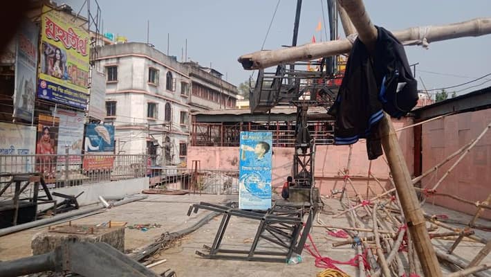 Solar oven inaugurated by Mamata collapsed in Tarapith Temple 4 injured bmm Solar oven inaugurated by Mamata collapsed in Tarapith Temple 4 injured bmm