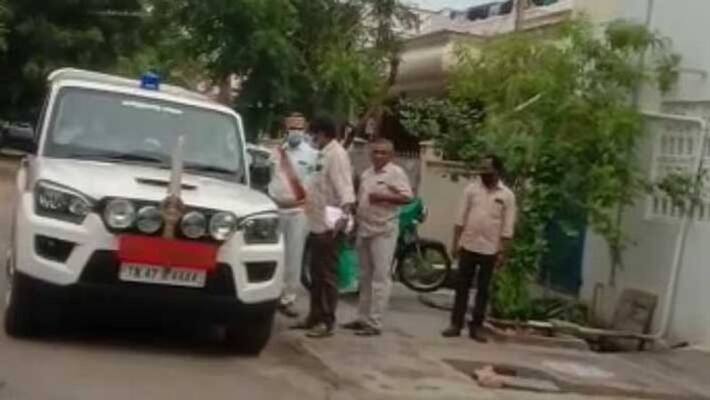 karur district collector chased drunken man vehicle karur district collector chased drunken man vehicle