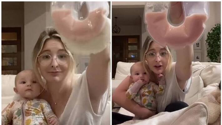 What causes breast milk to turn pink What causes breast milk to turn pink