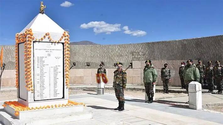 Rezang La war memorial indian china war Rajnath Singh Rezang La war memorial indian china war Rajnath Singh