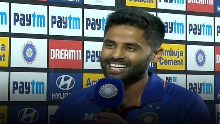India vs New Zealand, 1st T20I: Suryakumar yadav thanks trent boult for dropping his catch and wishes his wife happy birthday dva India vs New Zealand, 1st T20I: Suryakumar yadav thanks trent boult for dropping his catch and wishes his wife happy birthday dva