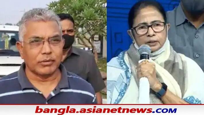 Dilip Ghosh Slams Mamata Banerjee on Delhi Tour bmm Dilip Ghosh Slams Mamata Banerjee on Delhi Tour bmm