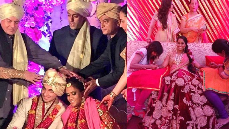 salman khan sister arpita khan and Aayush Sharma wedding anniversary KPJ