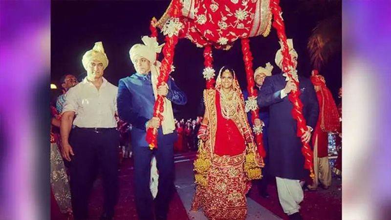 salman khan sister arpita khan and Aayush Sharma wedding anniversary KPJ