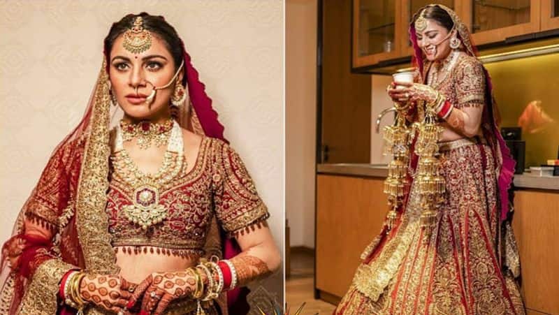 Ankita Lokhande-Vicky Jain's wedding: Kundali Bhagya actress Shraddha Arya steals limelight in a lehenga SCJ