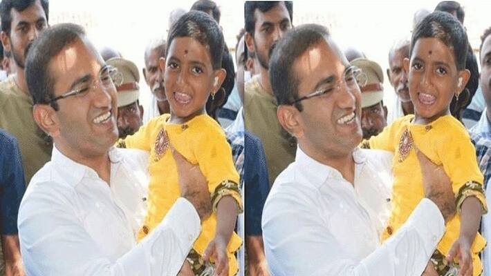 minister ktr initiation nirmal collector adopted 5 year old orphan girl minister ktr initiation nirmal collector adopted 5 year old orphan girl