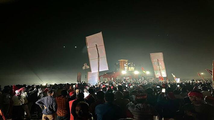 UP ELECTION 2022 Akhilesh Yadav Samajwadi party Purvanchal Express way Vijay rath UP ELECTION 2022 Akhilesh Yadav Samajwadi party Purvanchal Express way Vijay rath