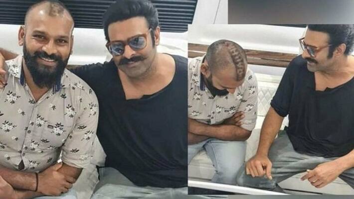 hero prabhas gets impressed with fan act gifted him a luxury watch hero prabhas gets impressed with fan act gifted him a luxury watch