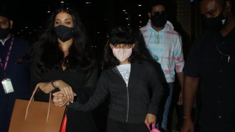 Aishwarya Rai spotted without makeup with husband Abhishek Bachchan, these celebs also seen in different places KPJ