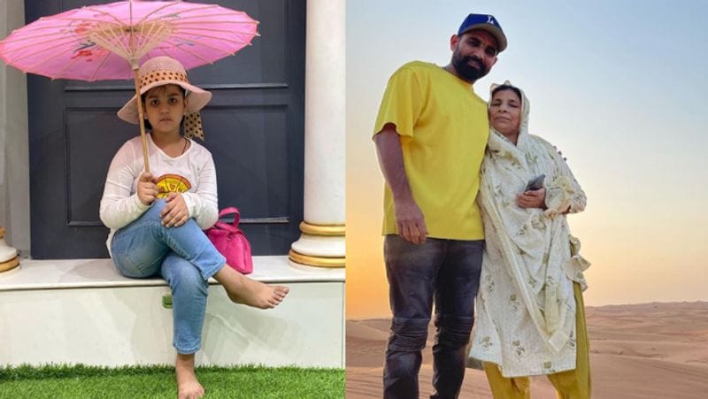India vs New Zealand: mohammed shami enjoys in Dubai with his mother, see picture dva