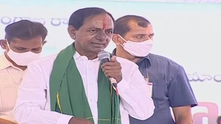 CM KCR Fires Narendra Modi government Over Paddy procurement in TRS Maha Dharna CM KCR Fires Narendra Modi government Over Paddy procurement in TRS Maha Dharna