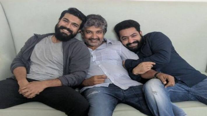 RRR Movie team interesting post on Rajamouli, ntr, ram charan pic RRR Movie team interesting post on Rajamouli, ntr, ram charan pic