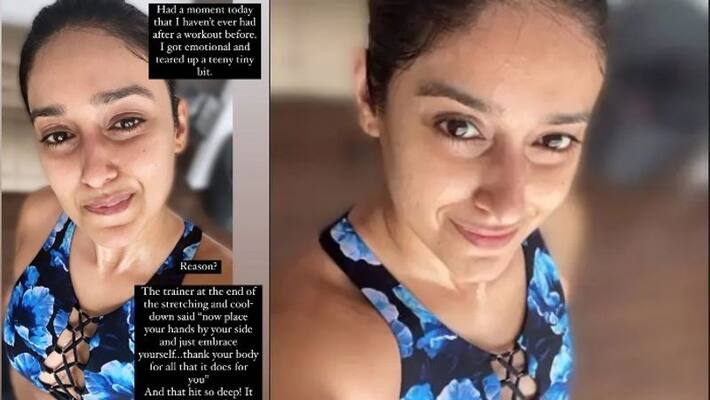 Ileana D'Cruz Got Emotional after her Workout Ileana D'Cruz Got Emotional after her Workout