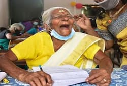 kerala news: 104 year old Women kuttiyamma scores 89 out of 100 in state literac mission exam dva