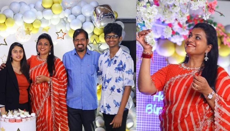 roja selvamani birthday celabration pics hul chul in internet