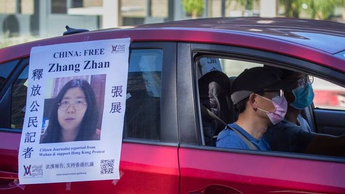jailed Wuhan Covid journalists health condition is critical says family jailed Wuhan Covid journalists health condition is critical says family
