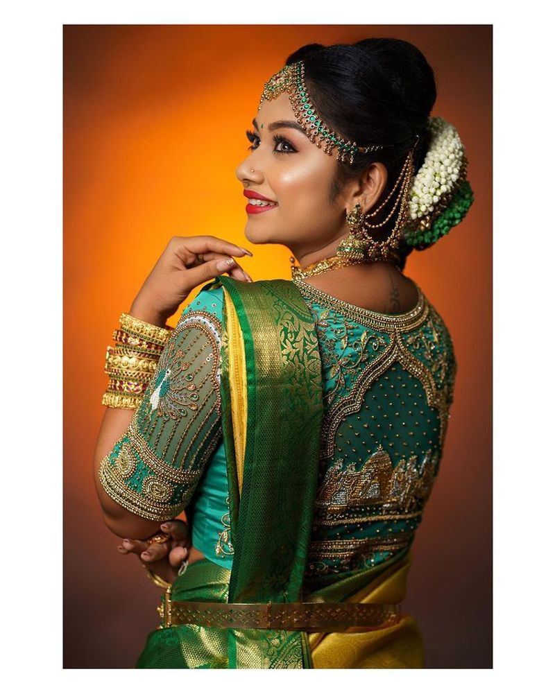 Chithi 2 serial fame bridal look photos goes viral in internet