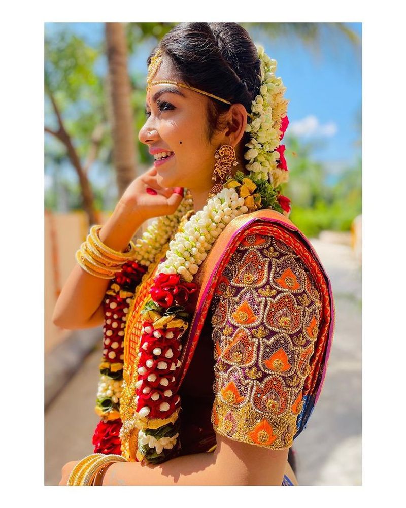 Chithi 2 serial fame bridal look photos goes viral in internet