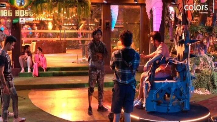 bigg boss 15 nishant was given the privilege by bigg boss NTP bigg boss 15 nishant was given the privilege by bigg boss NTP