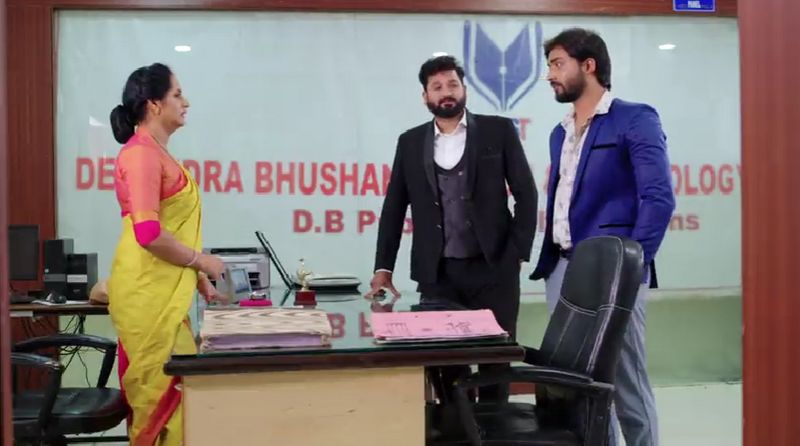 Jagathi confronts Mahindra about misleading Rishi in todays guppedantha manasu serial episode
