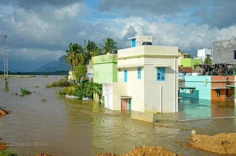 Heavy Rain floods in Andhra Pradesh and Tamil Nadu