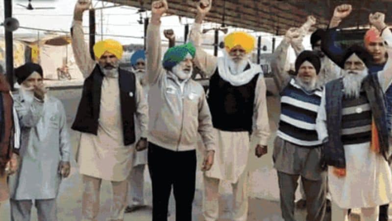 Farm Bills Repealed photos see celebration of farmers dance and joy distributed sweets and Ardas UDT