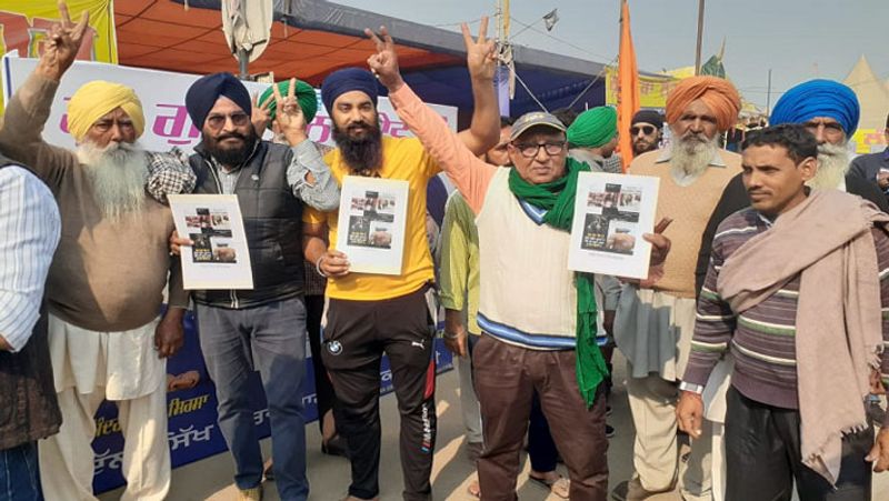 Farm Bills Repealed photos see celebration of farmers dance and joy distributed sweets and Ardas UDT
