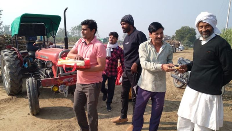 Farm Bills Repealed photos see celebration of farmers dance and joy distributed sweets and Ardas UDT
