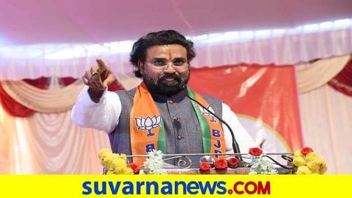 Minister Sriramulu inaugurates Automated driving test path in Bagalkote snr Minister Sriramulu inaugurates Automated driving test path in Bagalkote snr