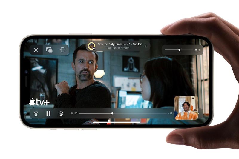 Apple launches SharePlay, allows you to live stream games and movies over video calls