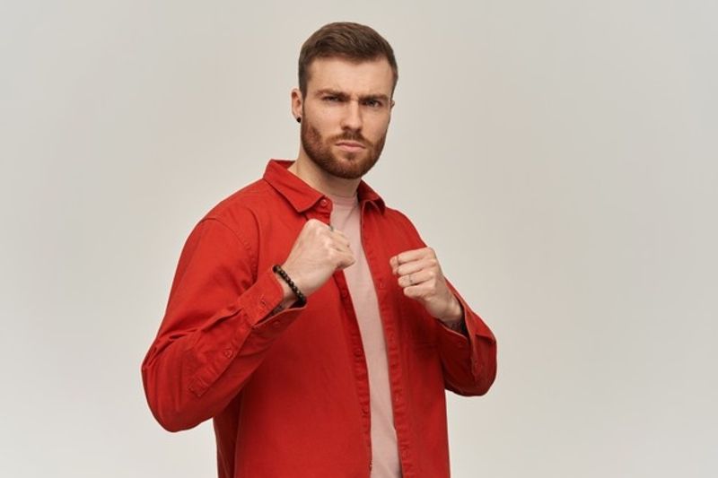 Why womens flat when they see man in red color dress full details are here