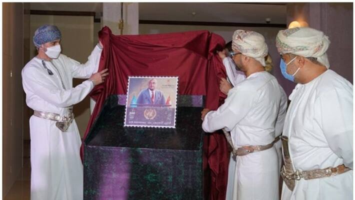 Oman releases postal stamp to commemorate 50th anniversary of gaining membership in UN Oman releases postal stamp to commemorate 50th anniversary of gaining membership in UN